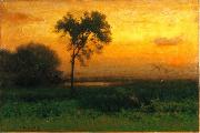 George Inness Sunrise oil